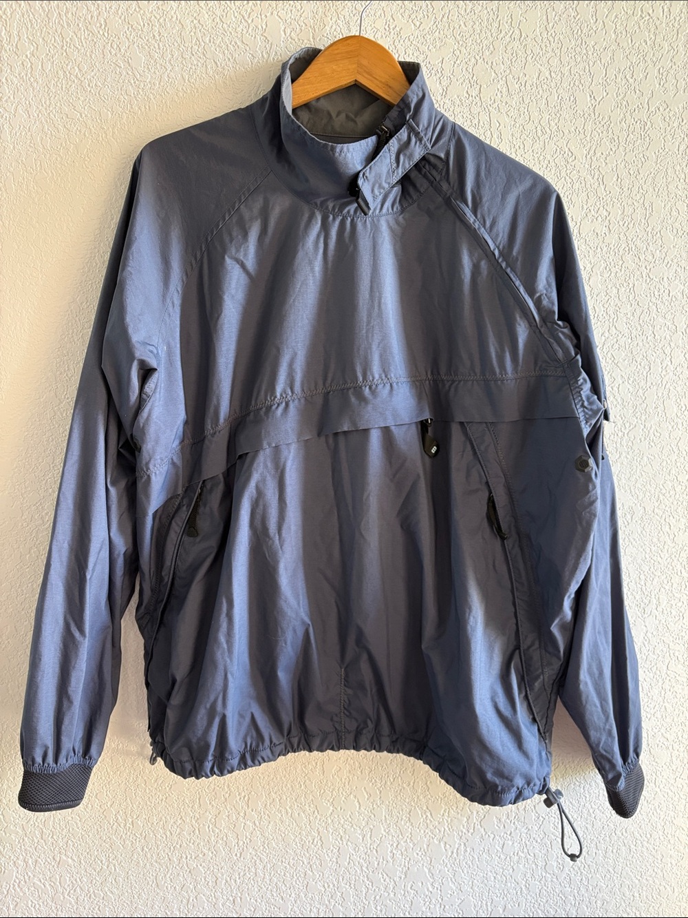 Nike ACG OUTER LAYER 3 Packable Kayak Anorak Jacket Blue Men’s XL